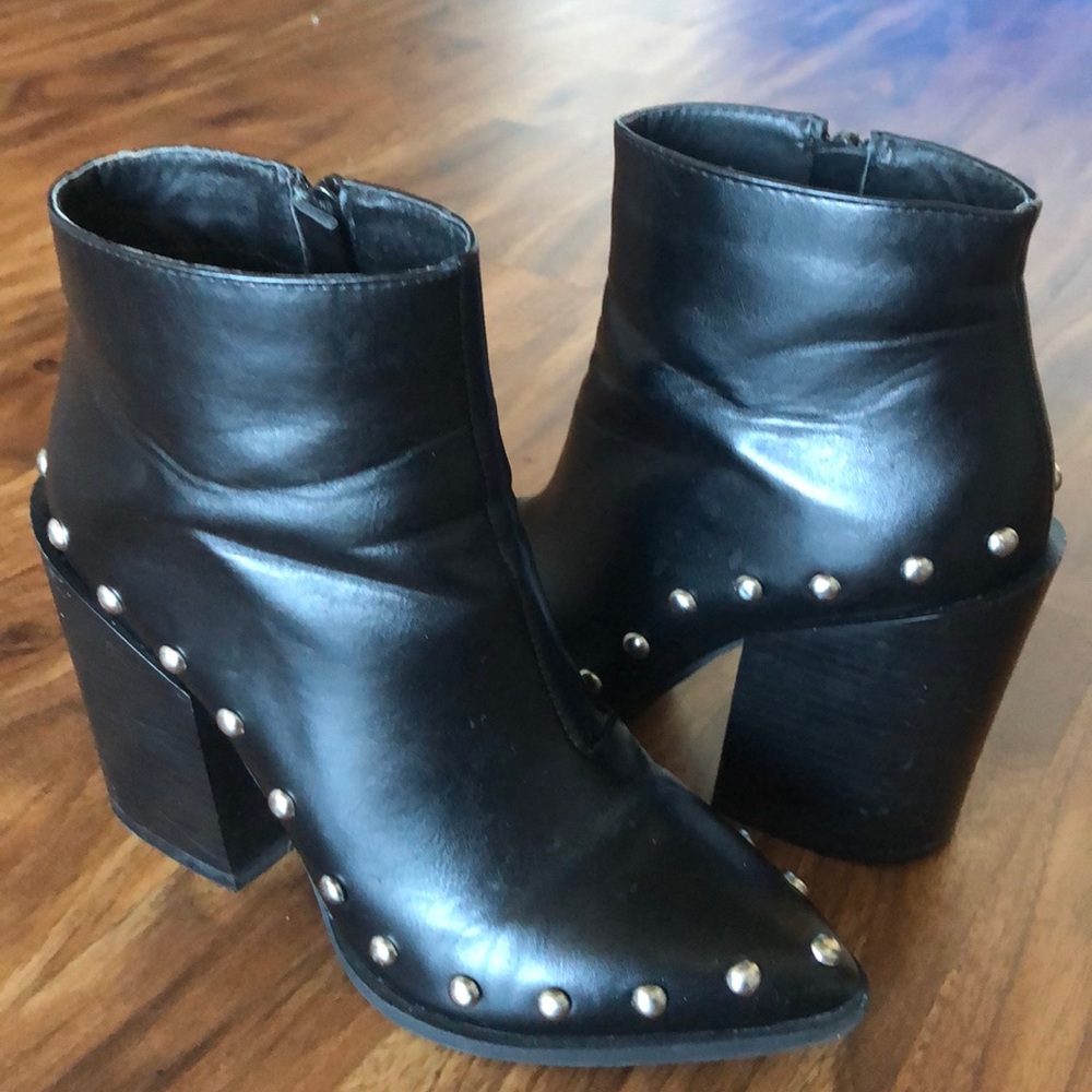 Nasty Gal black booties